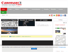 Tablet Screenshot of canoniani.it